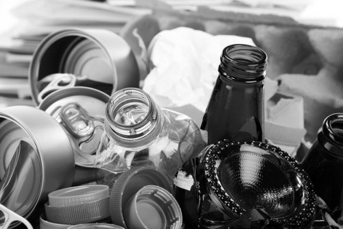 Team briefing and safety discussion at a clearance site