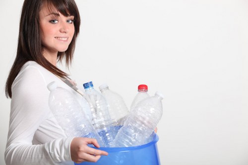 Recycling materials during office clearance