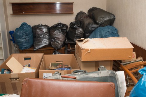 Eco-friendly disposal during garage clearance